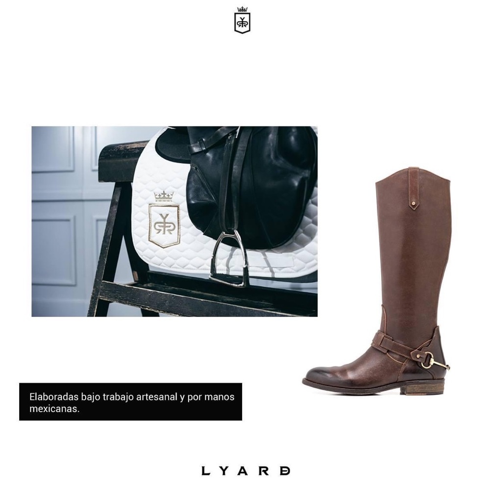 Lyard Leather Riding Boots - Picture 3 of 4